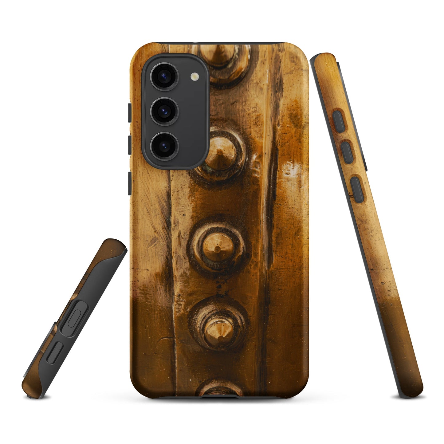 Bowmore Distillery Copper Kettle Rivets Tough Case for Samsung® Matte / Samsung Galaxy S23 Plus