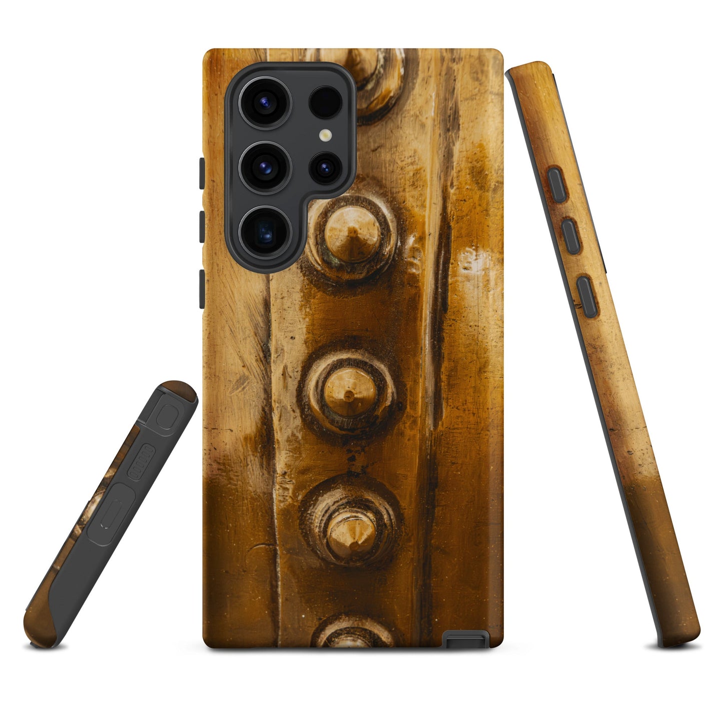 Bowmore Distillery Copper Kettle Rivets Tough Case for Samsung® Matte / Samsung Galaxy S23 Ultra