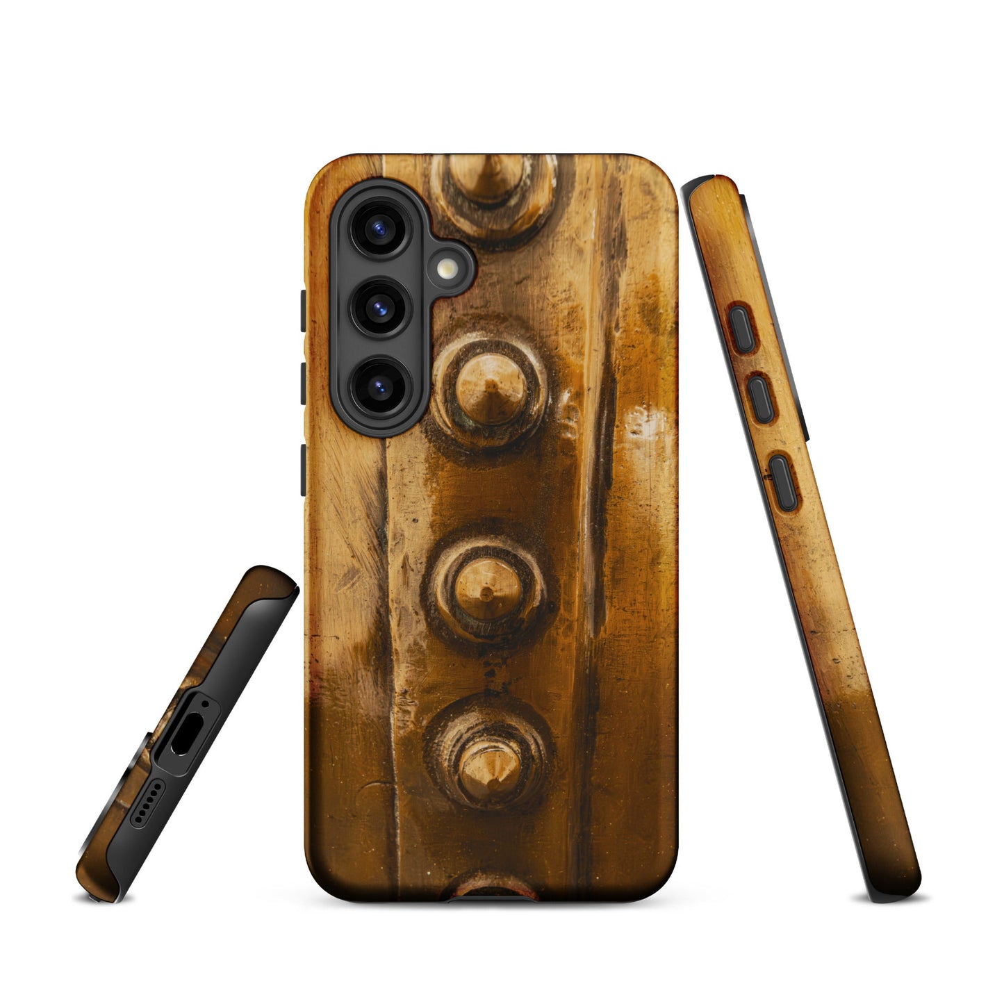 Bowmore Distillery Copper Kettle Rivets Tough Case for Samsung® Matte / Samsung Galaxy S24