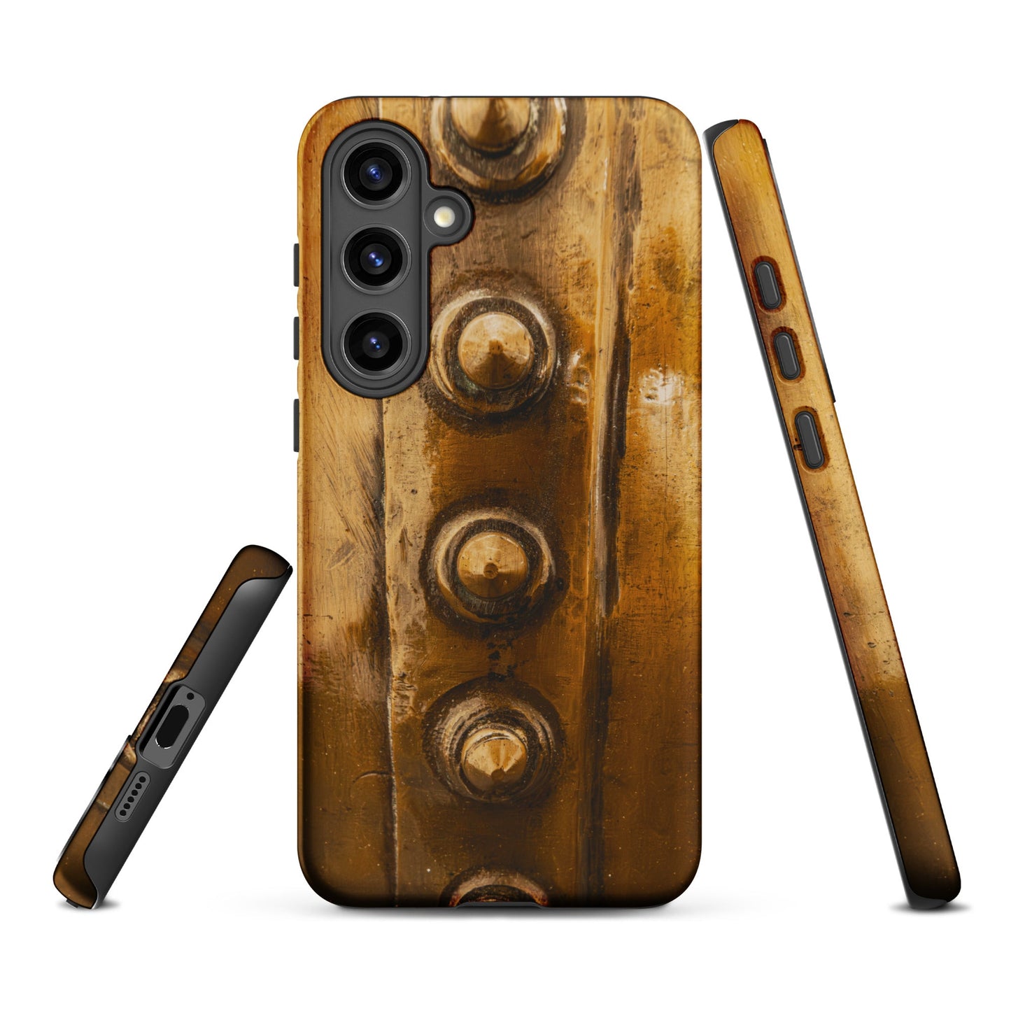 Bowmore Distillery Copper Kettle Rivets Tough Case for Samsung® Matte / Samsung Galaxy S24 Plus