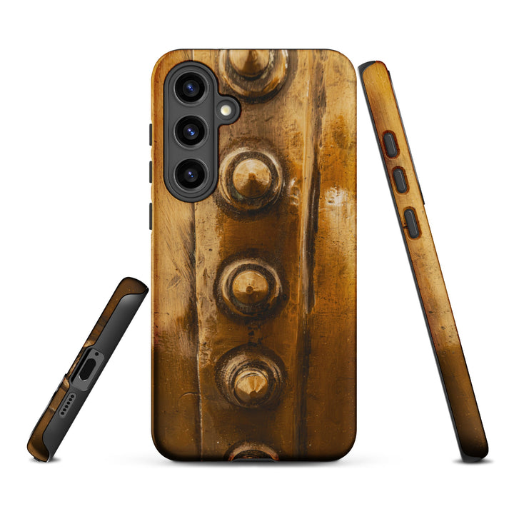 Bowmore Distillery Copper Kettle Rivets Tough Case for Samsung® Matte / Samsung Galaxy S24 Plus