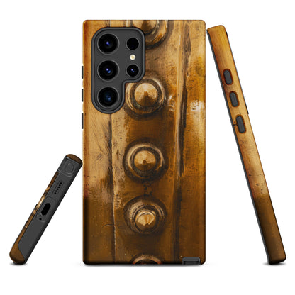 Bowmore Distillery Copper Kettle Rivets Tough Case for Samsung® Matte / Samsung Galaxy S24 Ultra