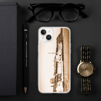 Bowmore Distillery Sepia MagSafe® Clear Case for iPhone® iPhone 14 Plus