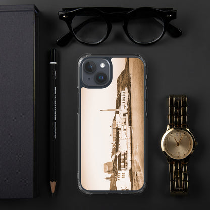 Bowmore Distillery Sepia MagSafe® Clear Case for iPhone® iPhone 15 Plus