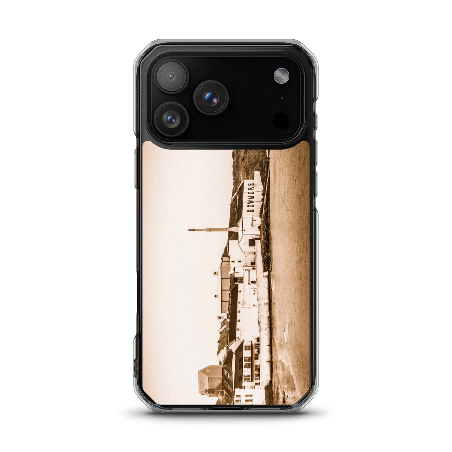 Bowmore Distillery Sepia MagSafe® Clear Case for iPhone® iPhone 17 Pro Max