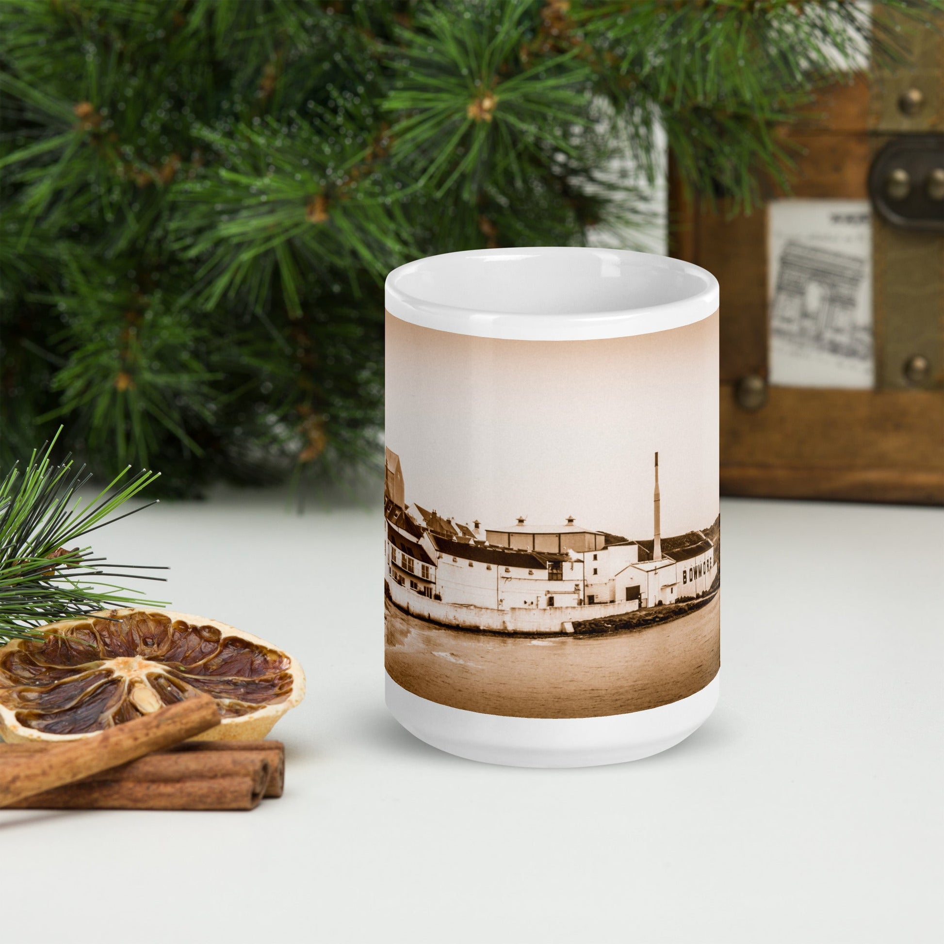 Bowmore Distillery Sepia Mug