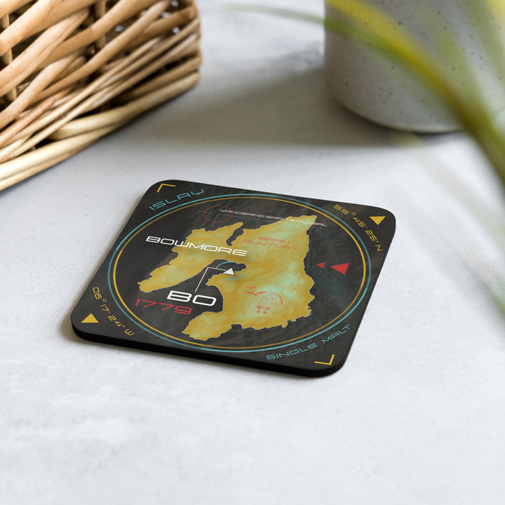 Bowmore Islay Map Coaster