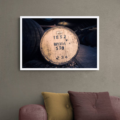Brora 1982 Cask Hahnemühle Photo Rag Print 30"x20"