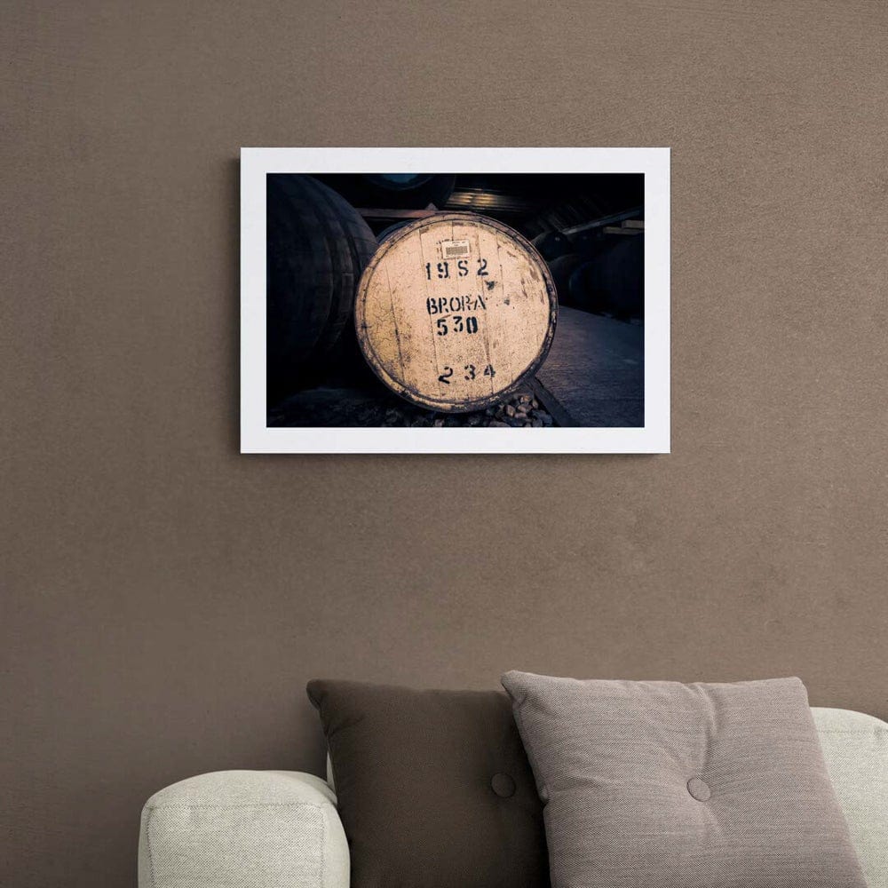 Brora 1982 Cask Hahnemühle Photo Rag Print A2 Landscape by Wandering Spirits Global