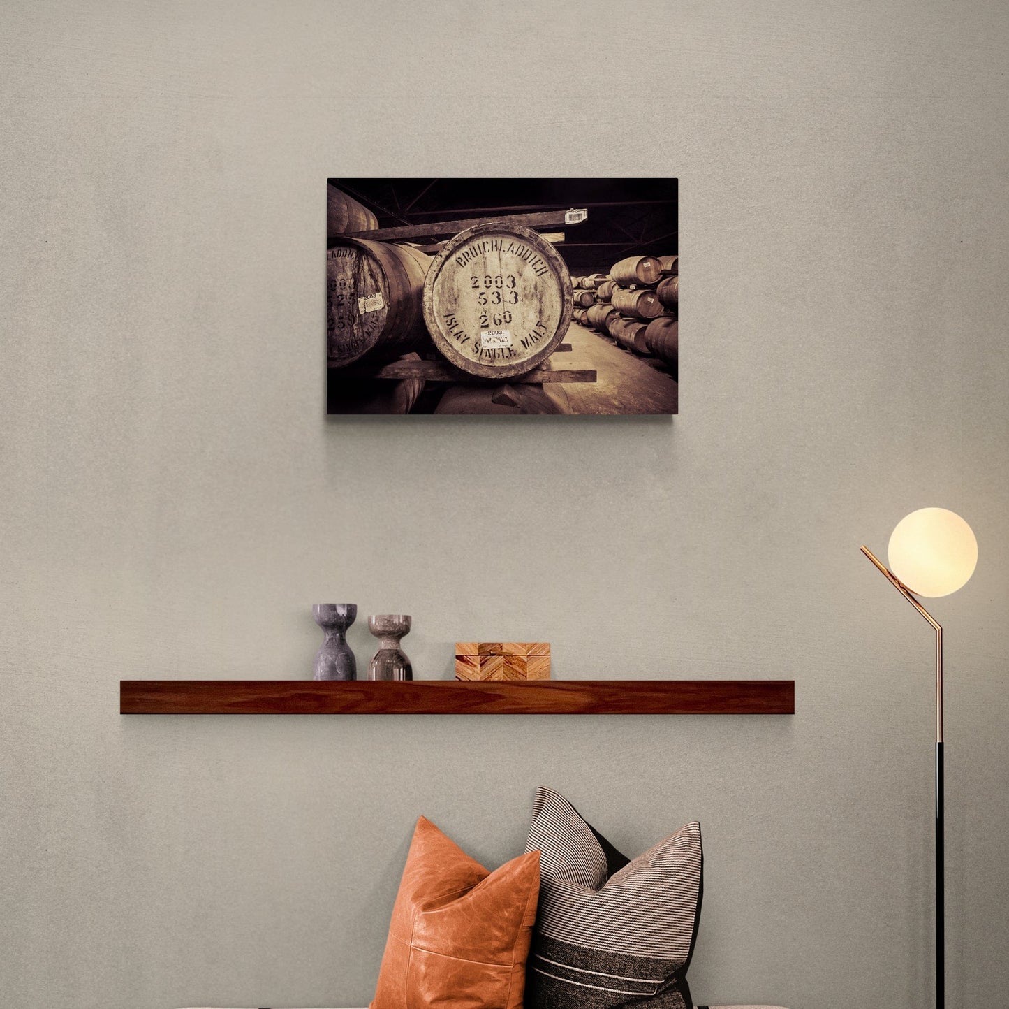 Bruichladdich 2003 Cask Soft Colour C-Type Print 24"x16" by Wandering Spirits Global