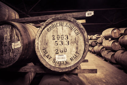 Bruichladdich 2003 Cask Soft Colour Framed & Mounted Print