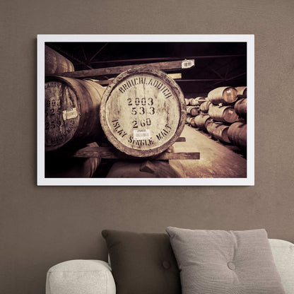 Bruichladdich 2003 Cask Soft Colour Hahnemühle Photo Rag Print by Wandering Spirits Global