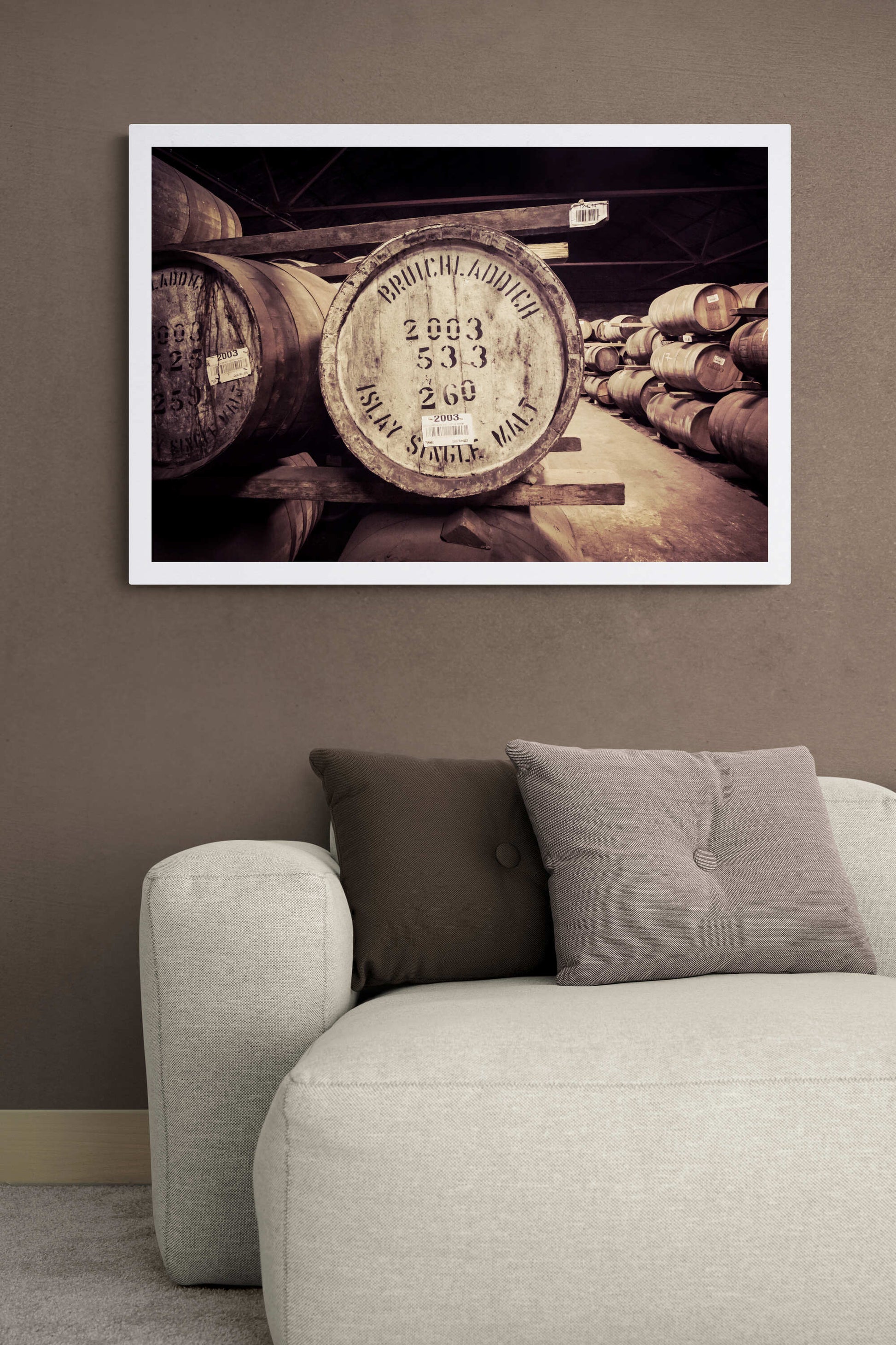 Bruichladdich 2003 Cask Soft Colour Hahnemühle Photo Rag Print A1 Landscape by Wandering Spirits Global