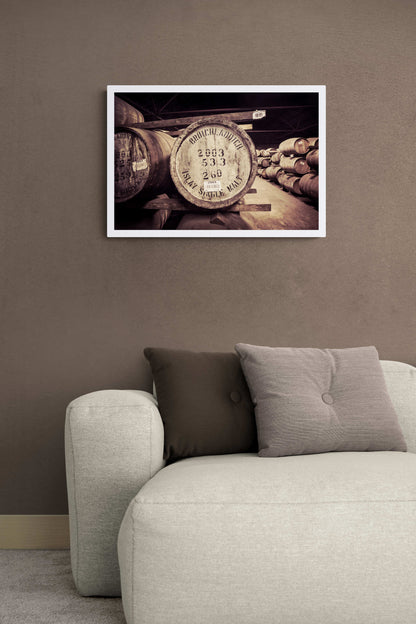 Bruichladdich 2003 Cask Soft Colour Hahnemühle Photo Rag Print A2 Landscape by Wandering Spirits Global