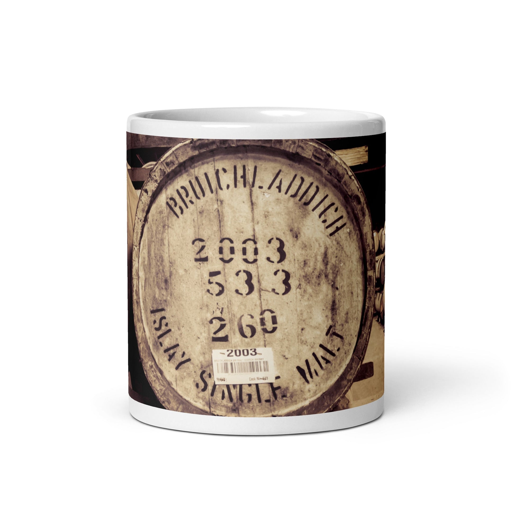 Bruichladdich 2003 Cask Soft Colour Mugs 11 oz by Wandering Spirits Global