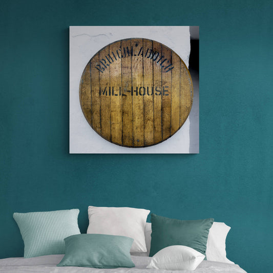 Bruichladdich Mill House Canvas 32"x32" / White Wrap