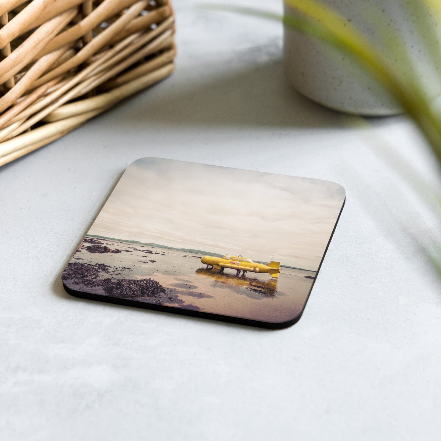 Bruichladdich Yellow Submarine Drink Coaster by Wandering Spirits Global