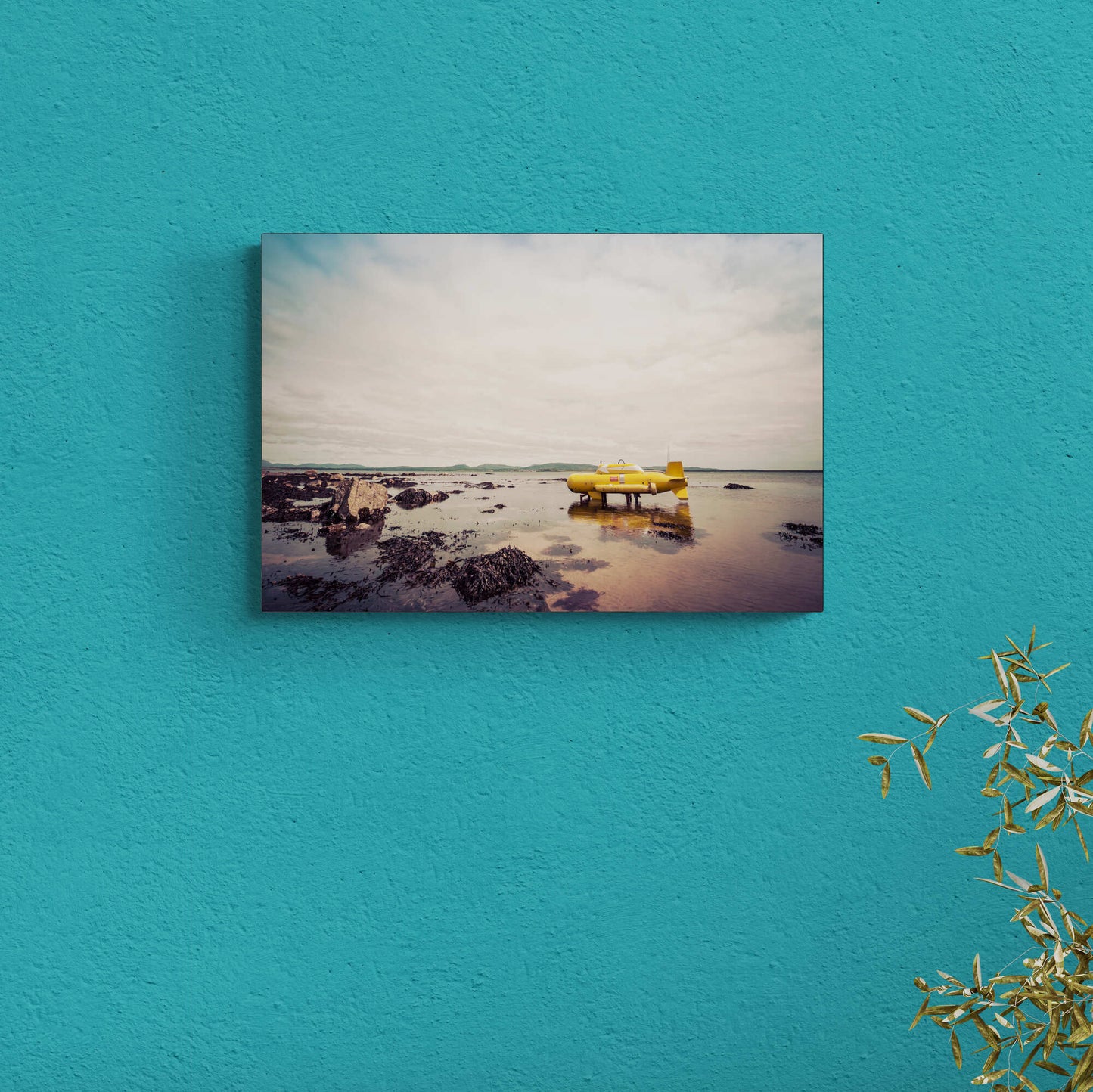 Bruichladdich Yellow Submarine Soft Colour C-Type Print 30"x20" by Wandering Spirits Global