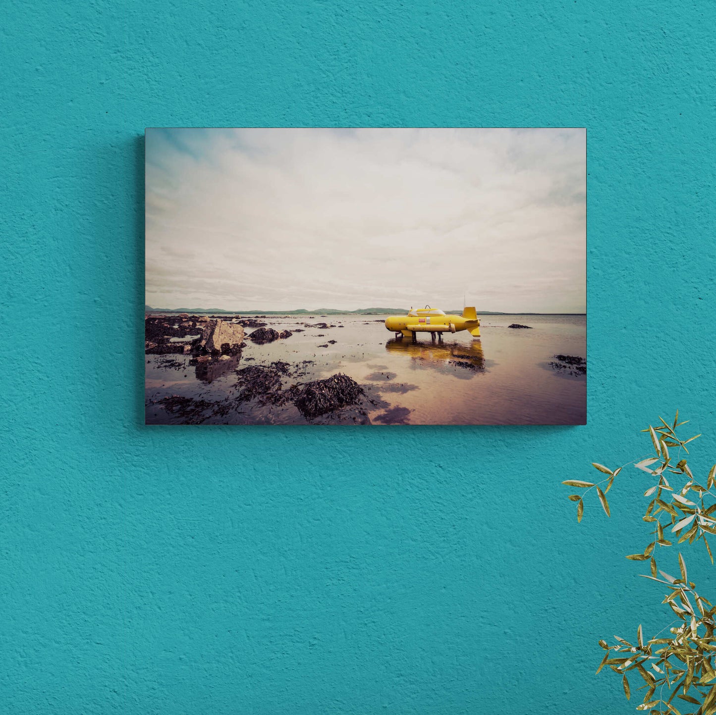 Bruichladdich Yellow Submarine Soft Colour C-Type Print 36"x24" by Wandering Spirits Global