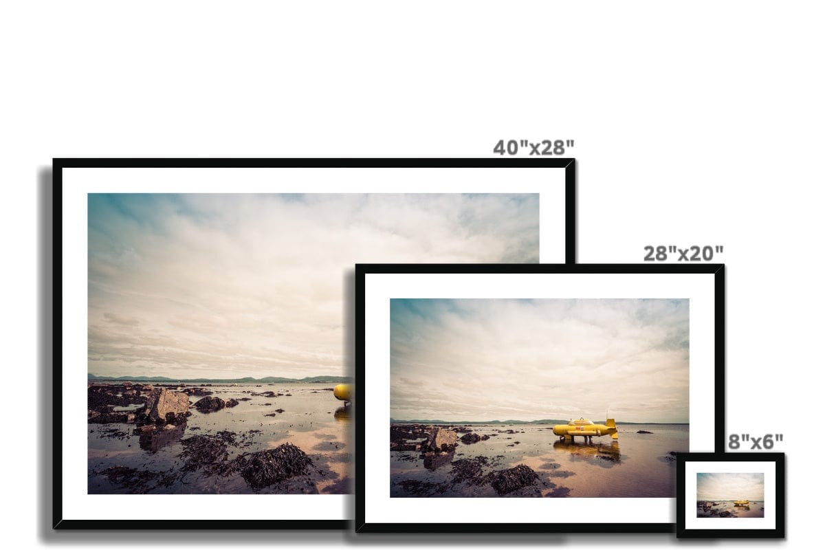 Bruichladdich Yellow Submarine Soft Colour Framed & Mounted Print by Wandering Spirits Global