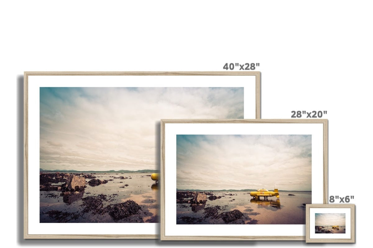 Bruichladdich Yellow Submarine Soft Colour Framed & Mounted Print by Wandering Spirits Global