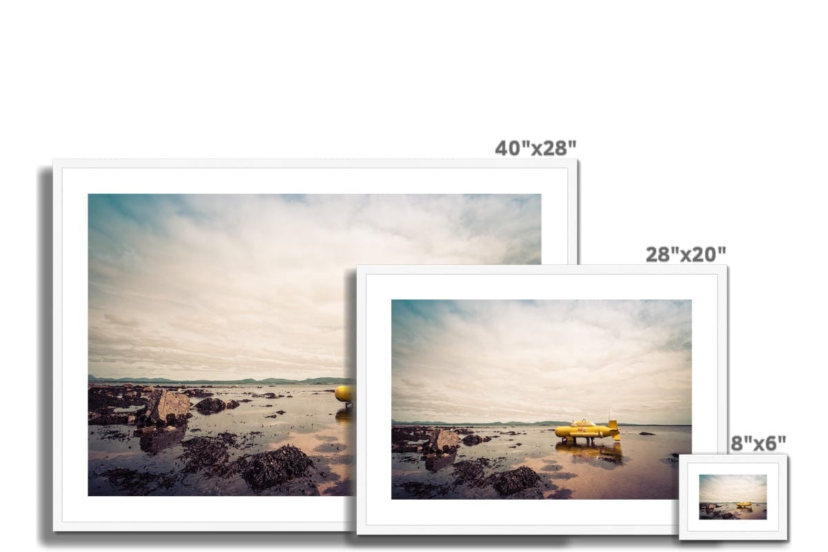 Bruichladdich Yellow Submarine Soft Colour Framed & Mounted Print by Wandering Spirits Global