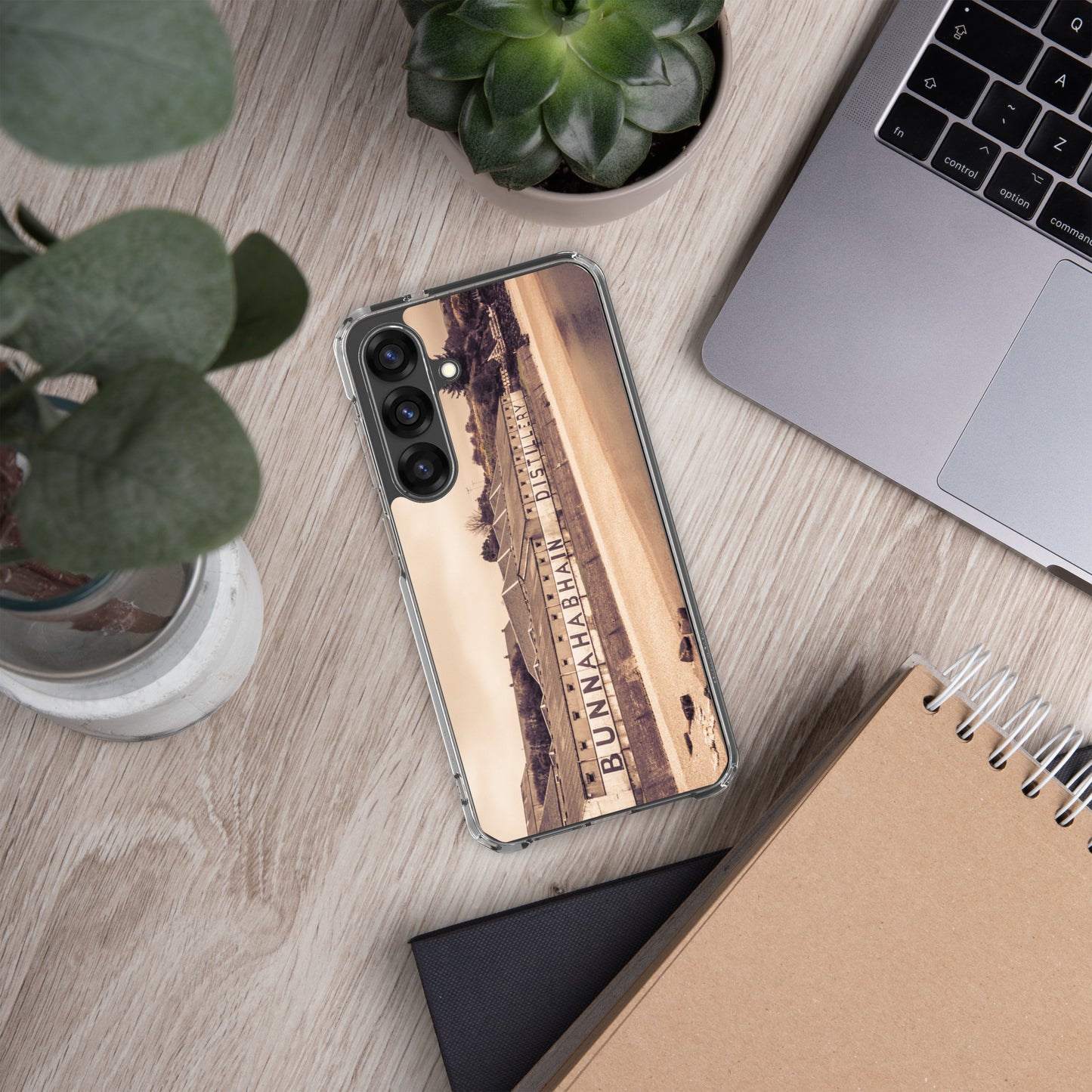 Bunnahabhain Distillery Soft Colour Samsung Clear Case Samsung Galaxy S25 Plus