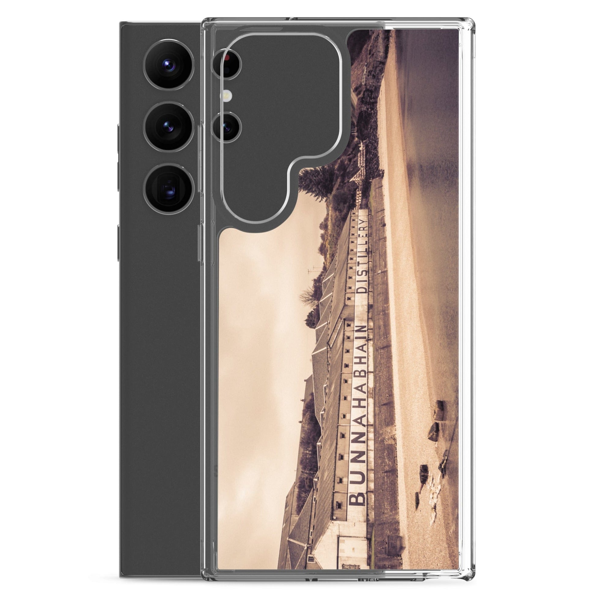 Bunnahabhain Distillery Soft Colour Samsung Flexi Case by Wandering Spirits Global