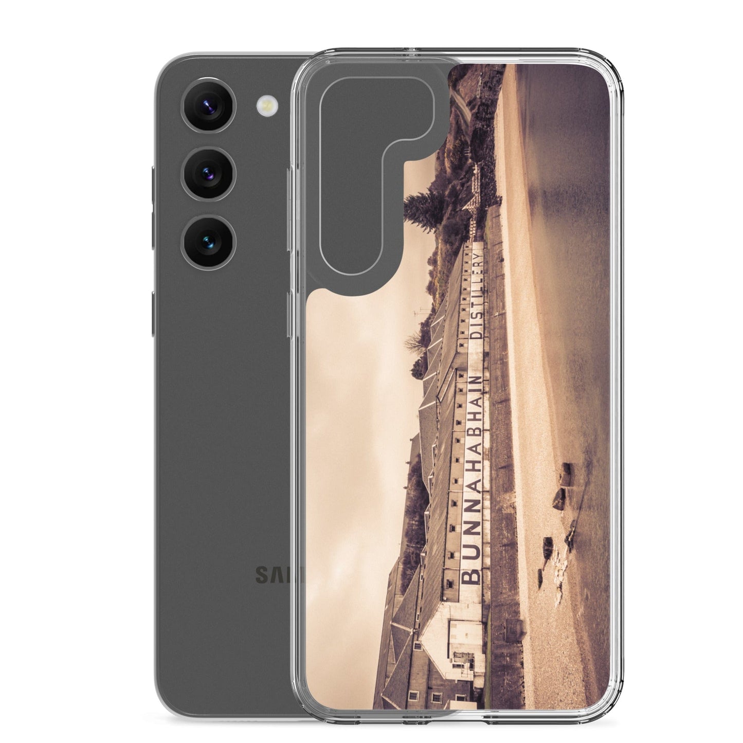 Bunnahabhain Distillery Soft Colour Samsung Flexi Case by Wandering Spirits Global