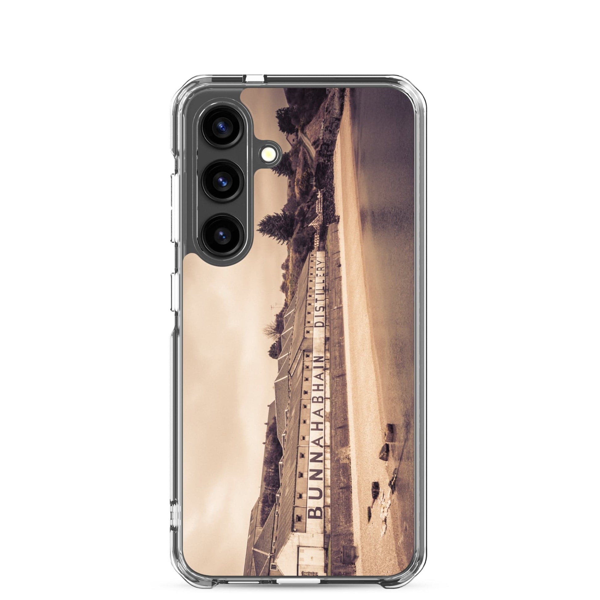 Bunnahabhain Distillery Soft Colour Samsung Flexi Case Samsung Galaxy S24 by Wandering Spirits Global