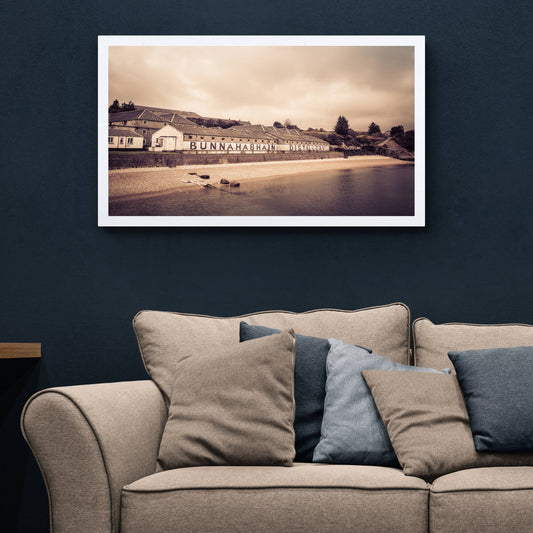 Bunnahabhain Distillery Warehouse Soft Colour Hahnemühle Photo Rag Print