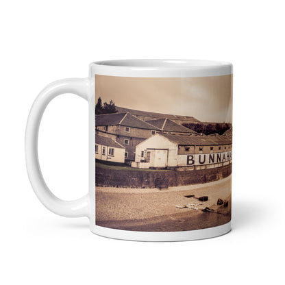 Bunnahabhain Distillery Warehouse Soft Colour Mugs by Wandering Spirits Global
