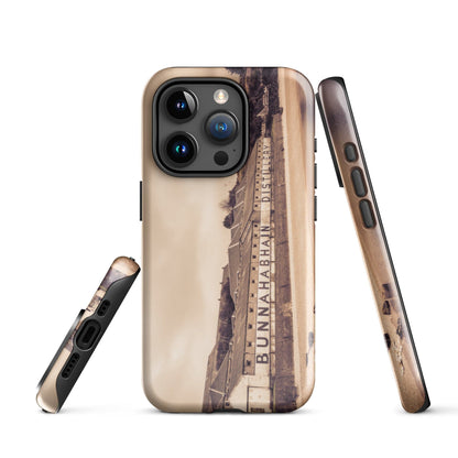 Bunnahabhain Distillery Warehouse Tough iPhone Case Glossy / iPhone 15 Pro by Wandering Spirits Global