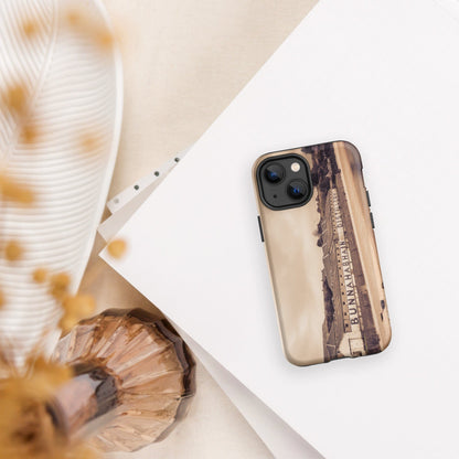 Bunnahabhain Distillery Warehouse Tough iPhone Case Matte / iPhone 13 mini by Wandering Spirits Global