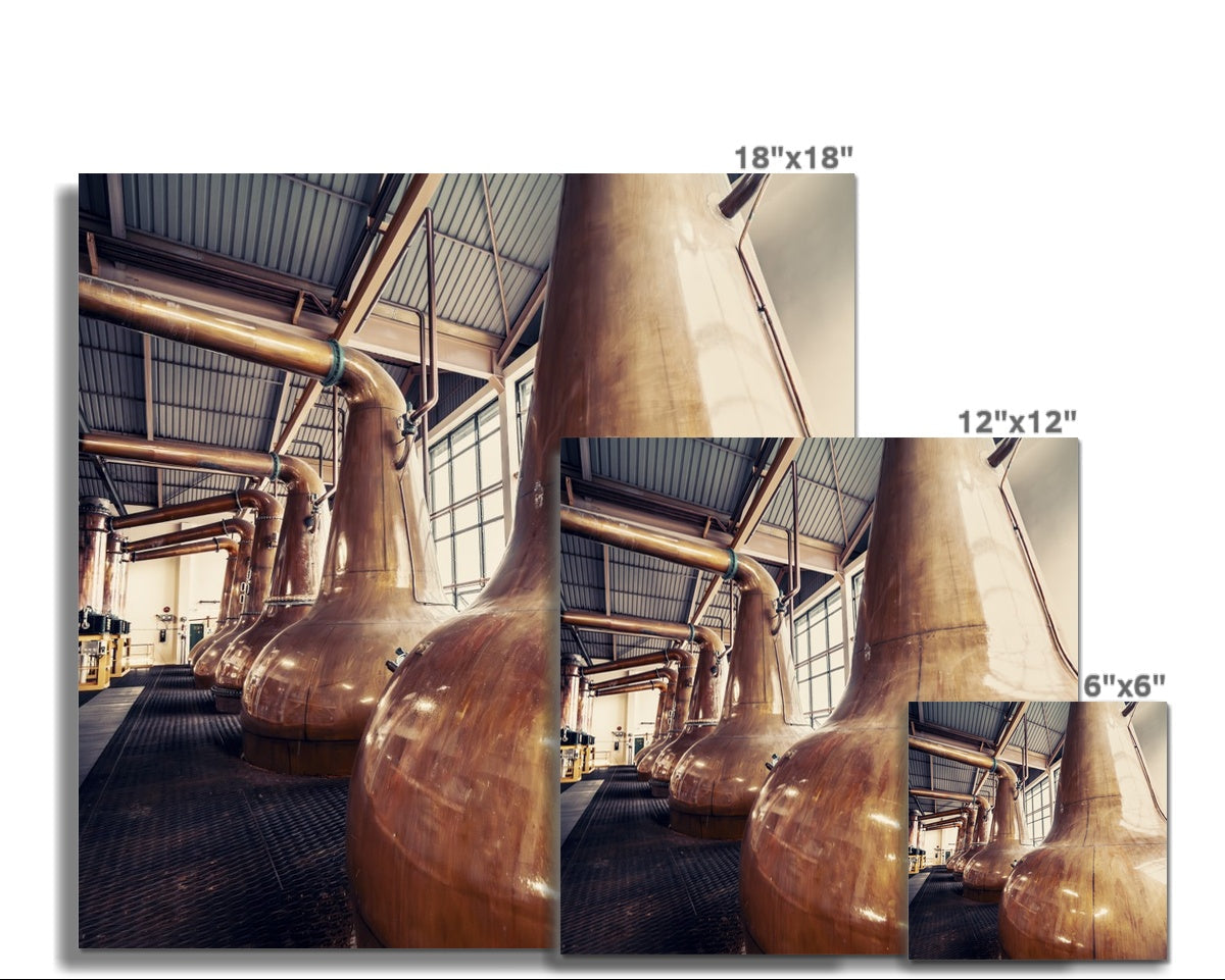 Caol Ila Copper Stills C-Type Print