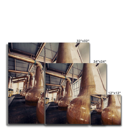 Caol Ila Copper Stills Canvas