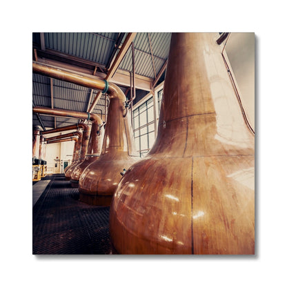Caol Ila Copper Stills Canvas