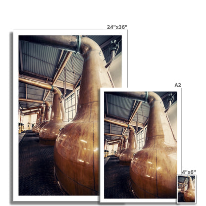 Caol Ila Copper Stills Hahnemühle Photo Rag Print