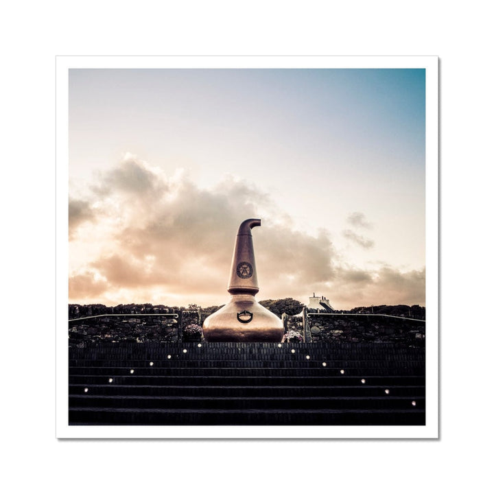 Ardbeg Still At Sunset Hahnemühle Photo Rag Print 6"x6" by Wandering Spirits Global