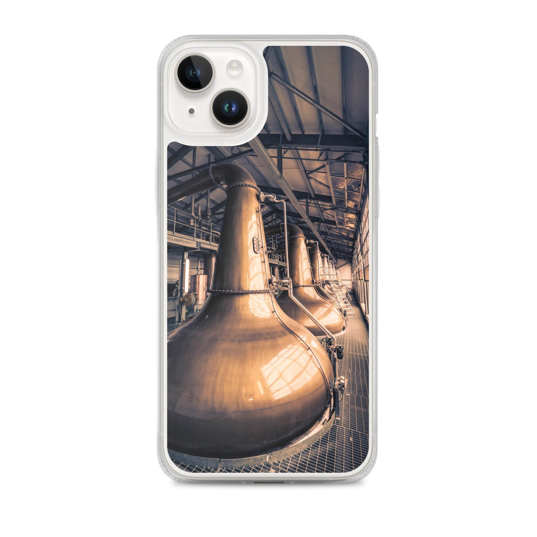 Glen Ord Distillery Stills Clear Case for iPhone® iPhone 14 Plus by Wandering Spirits Global