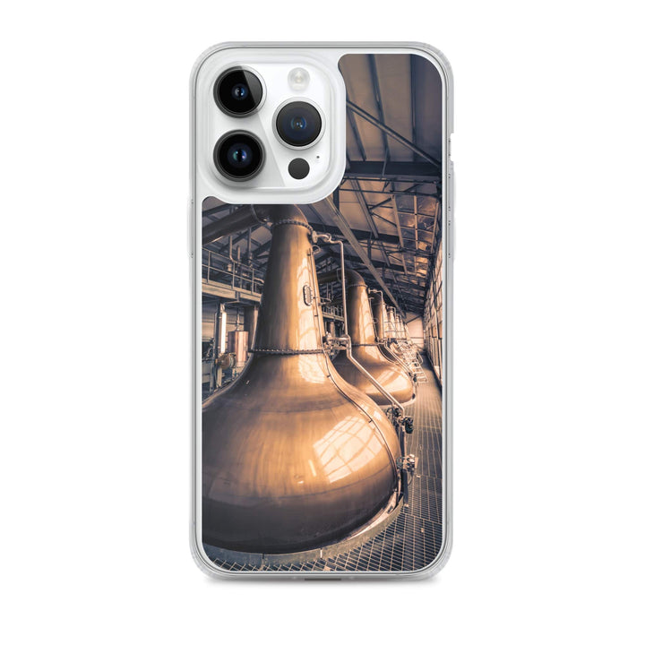 Glen Ord Distillery Stills Clear Case for iPhone® iPhone 14 Pro Max by Wandering Spirits Global