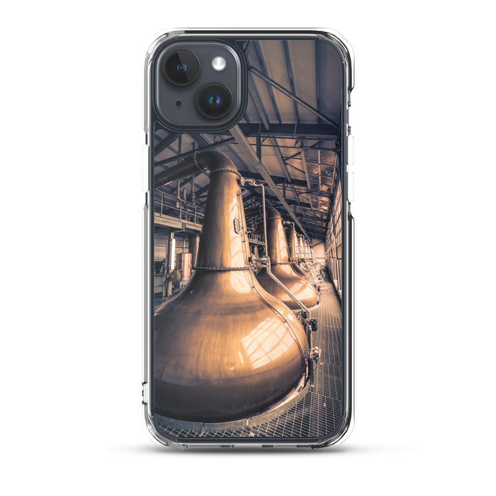 Glen Ord Distillery Stills Clear Case for iPhone® iPhone 15 Plus by Wandering Spirits Global