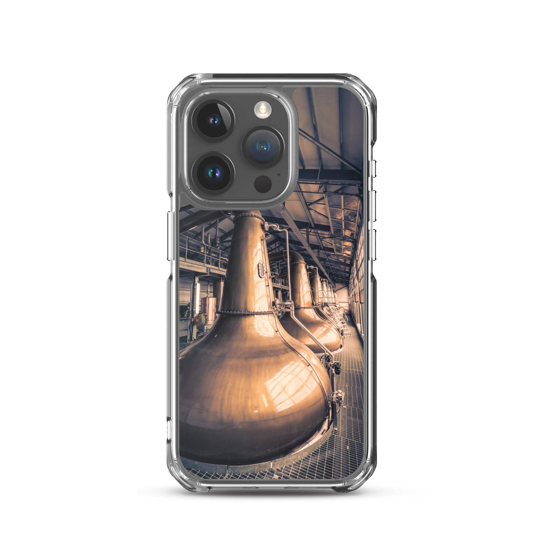 Glen Ord Distillery Stills Clear Case for iPhone® iPhone 15 Pro by Wandering Spirits Global