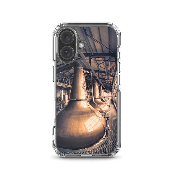 Glen Ord Distillery Stills Clear Case for iPhone® iPhone 16 by Wandering Spirits Global