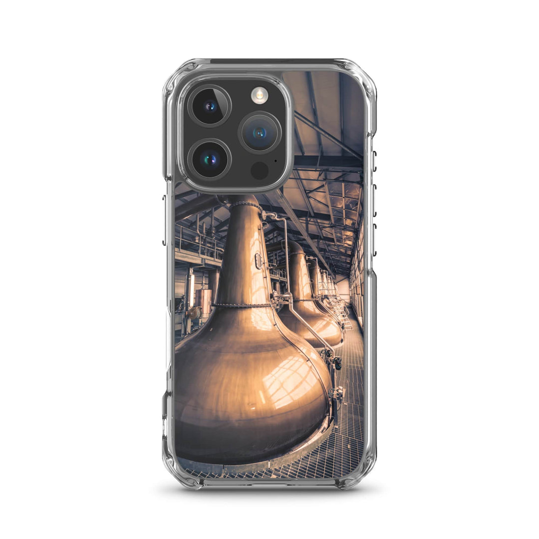 Glen Ord Distillery Stills Clear Case for iPhone® iPhone 16 Pro by Wandering Spirits Global