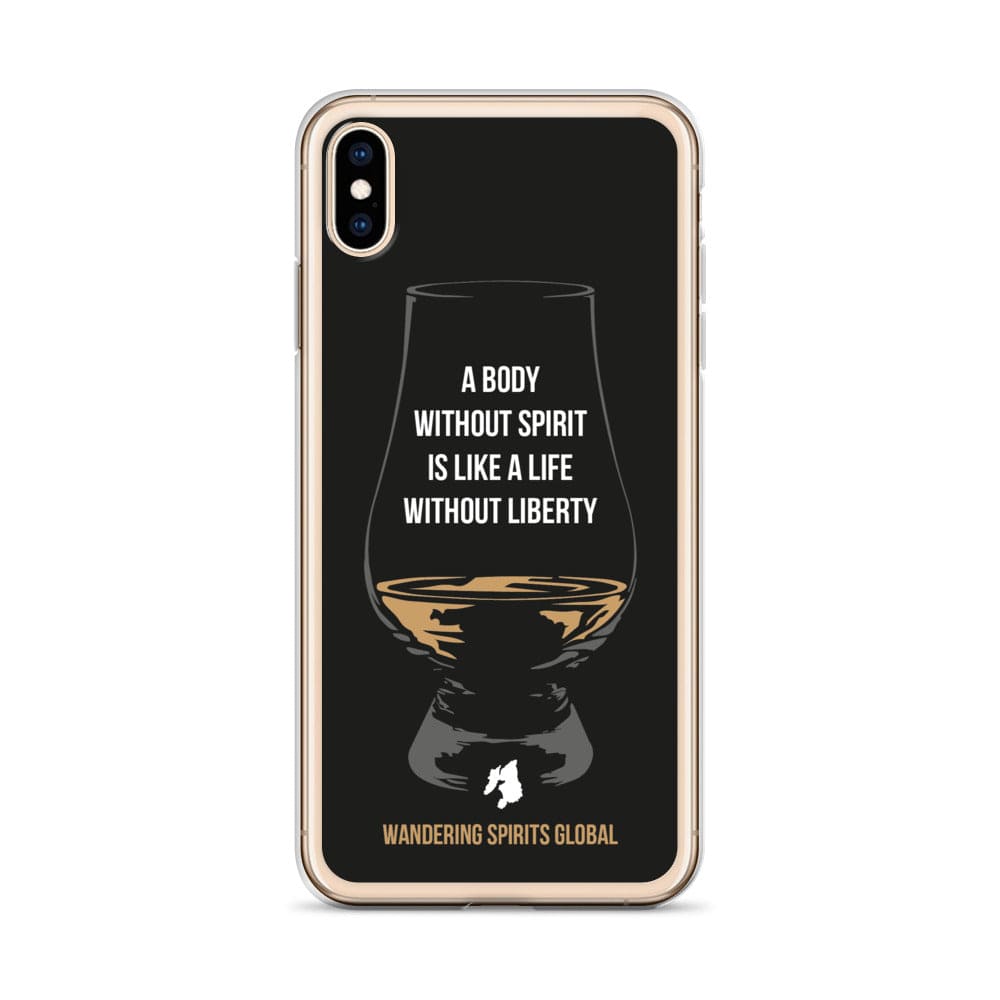 A Body Without Spirit Is Like A Life Without Liberty iPhone Flexi Case by Wandering Spirits Global
