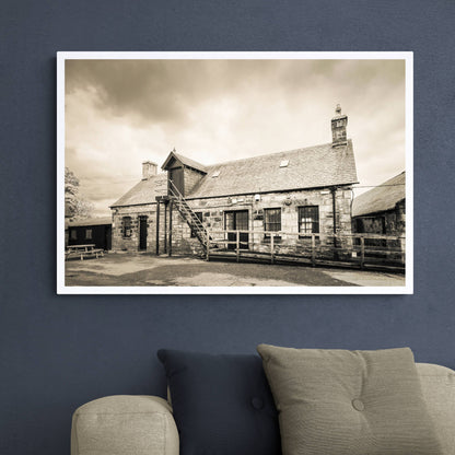 Clynelish Brora Old Distillery Office Hahnemühle Photo Rag Print A1 Landscape