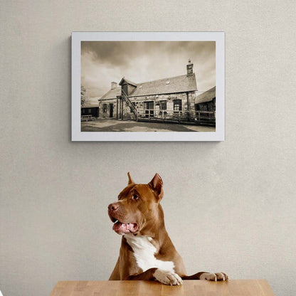 Clynelish Brora Old Distillery Office Hahnemühle Photo Rag Print A2 Landscape by Wandering Spirits Global
