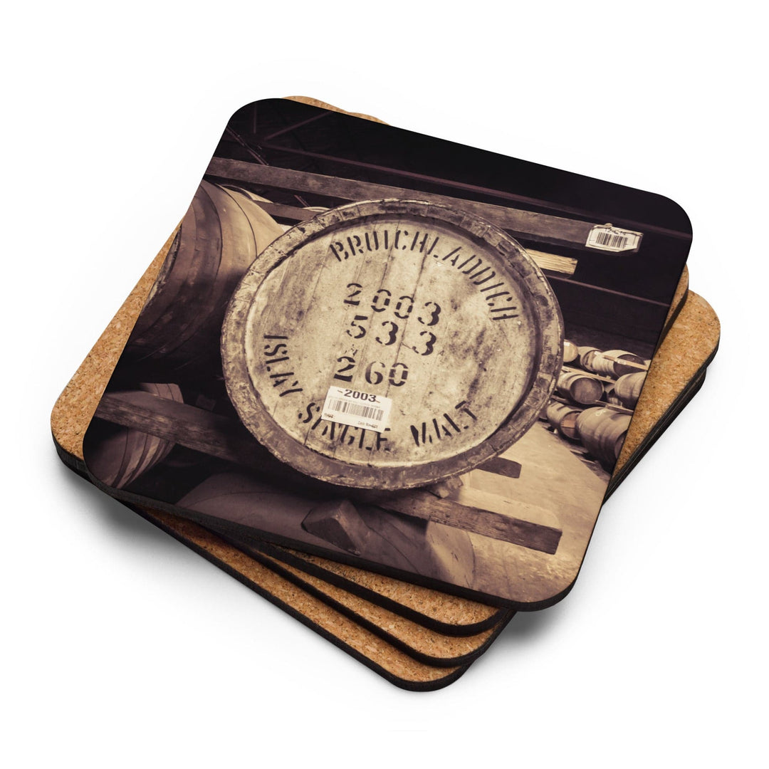 Bruichladdich 2003 Cask Soft Colour Drink Coaster by Wandering Spirits Global