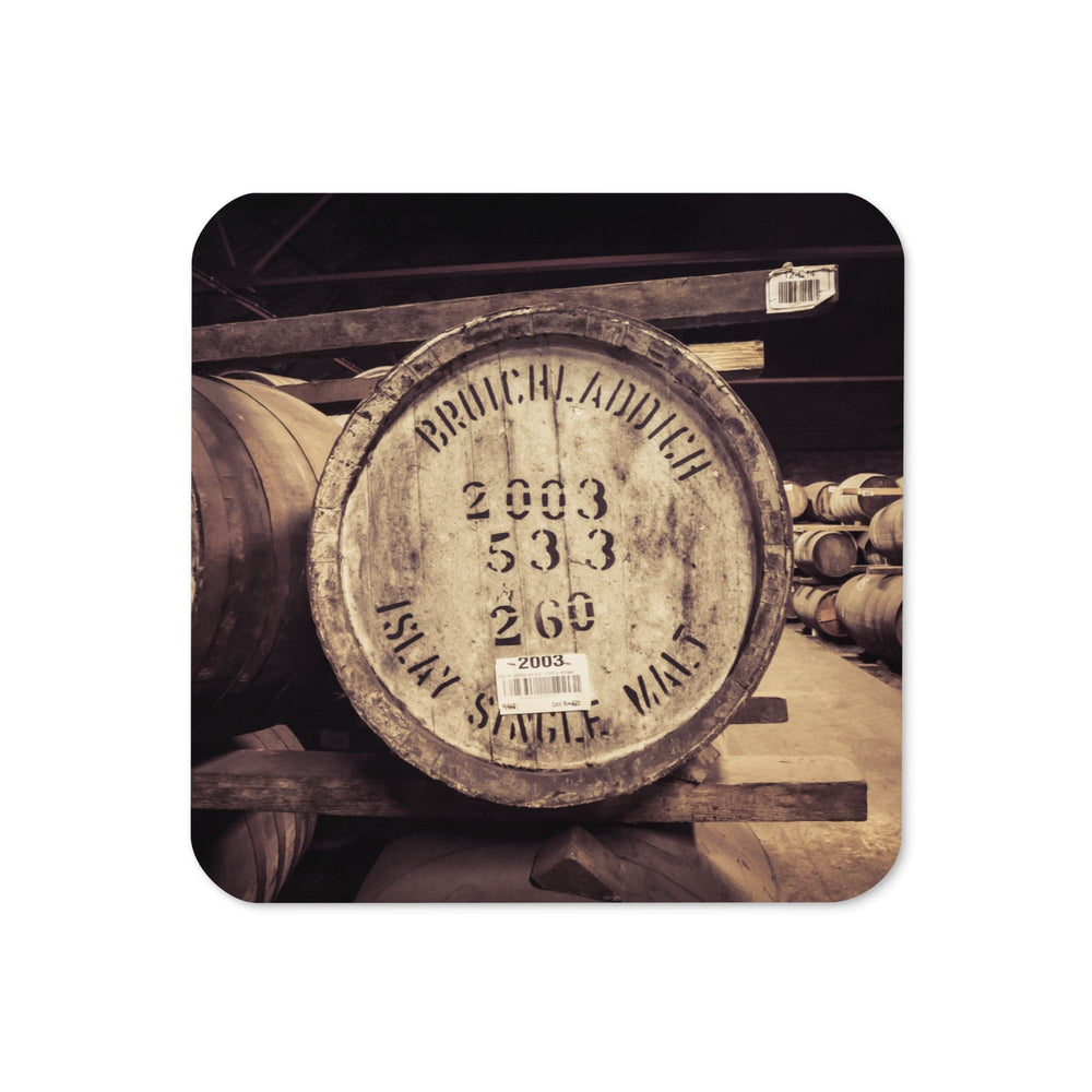 Bruichladdich 2003 Cask Soft Colour Drink Coaster by Wandering Spirits Global